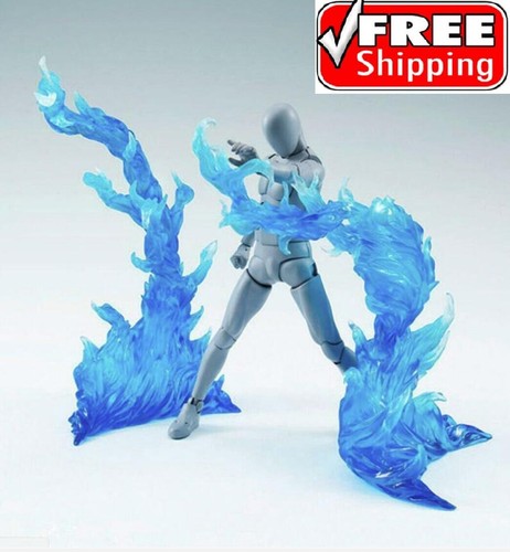 Effect burning flame - flame, blue