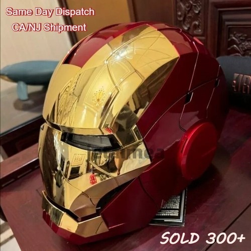 Iron man gold - gold, mask